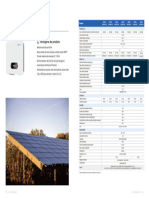 Datasheet Invsf TR 380V 12KW