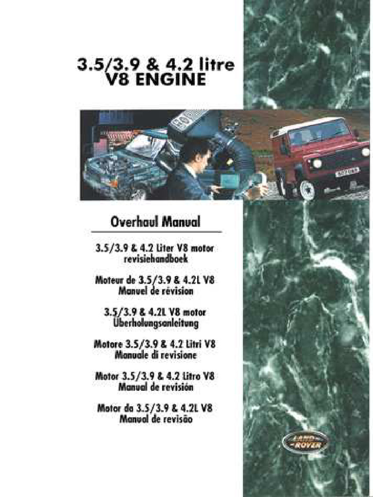 Manual de Revision Del Motor 3 5l 3 9l 4 | PDF | Máquinas | Propulsión