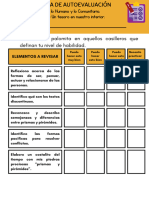 FICHAS DE AUTO Y COEVALUACIÓN FEB