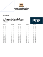 12 - Os Livros Históricos - Gabarito Prova Impressa