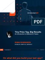 T14 - Tiny Price Tag, Big Results - An Introduction To Dataverse 4 Teams