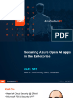 T29 - Securing Azure Open AI Apps in The Enterprise