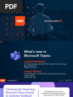 T34 - Getting Started and What's New in Microsoft Teams