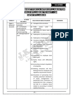 Comparision Sheet For Ca Inter Syllabus For Nov 23 Old Syllabus