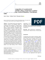 Ikram Et Al. - 2022 - Changes in Species Composition of Cyanobacterial A PDF