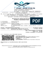 Factura Electrónica F001-00000768: Cant. Unidad Descripción P.Unit Total