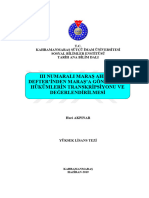 III Numaralı Maraş Ahkâm Defter'inden Maraş'a Gönderilen Hükümlerin Transkripsiyonu 1877