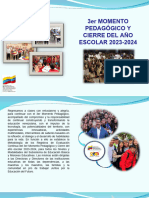 Registro de Evaluación Continua 3er Momento Pedagogico y Cierre Del Año Escolar 2023-2024