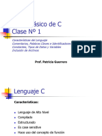 Curso Básico de C - Clase#1