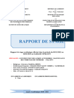 Couverture Rapport Stage