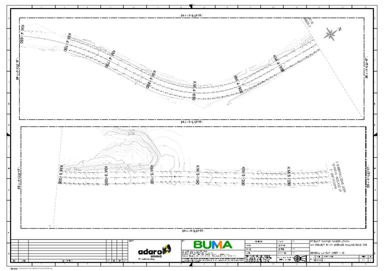 KM Upgrade Hauling Road Layout | PDF