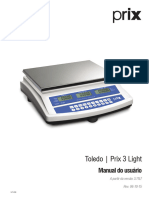 Toledo - Prix 3 Light: Manual Do Usuário