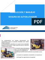 Conduccion y Manejo Seguro de Autoelevadores 2024