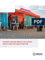 Climate Change Impacts On Human Health and The Health Sector 508 Tagged Mar 2022