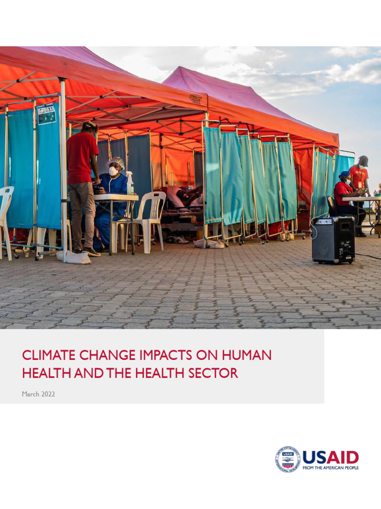 Climate Change Impacts On Human Health and The Health Sector 508 Tagged ...