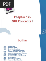 Chapter 12-GUI Concepts I