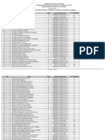 Candidatos Selecionados 1 Chamada - 11 Região