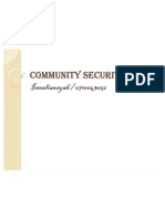 Community Security