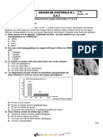 Devoir de Contrôle N°1 - SVT - 2ème Sciences (2019-2020) Mme Mbarka Harbawi