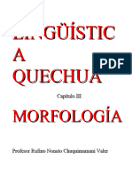 Morfología Quechua