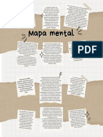 Mapa Mental Proceso Creativo Scrapbook Beige