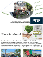 Aulas de Educação Ambiental