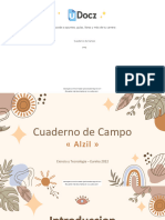 Cuaderno de Campo Eu 373838 Downloadable 3781180