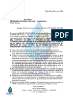 Solicitud Prorroga 2 Contrato de Obra #MP-SAMEC-006-2023