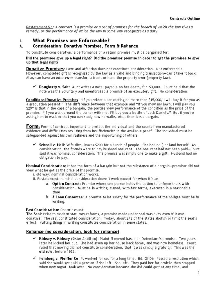 K1 Offer And Acceptance Consideration - 