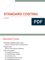 Standard Costing - Updated