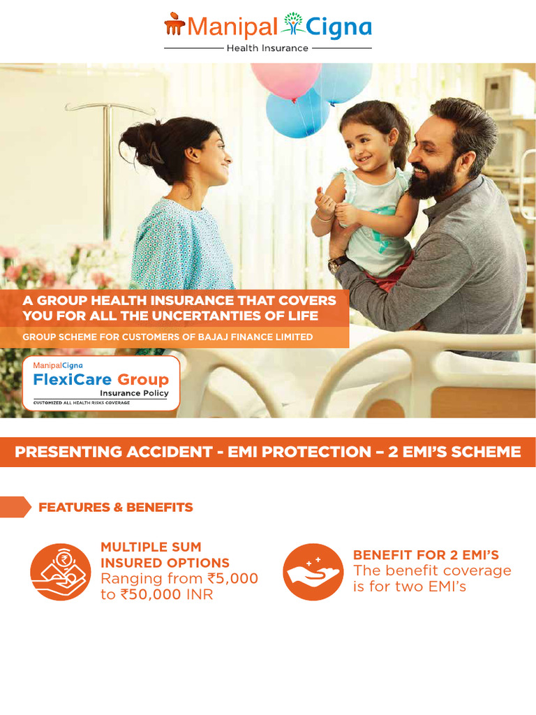Bajaj Finance Group Health Insurance Plan | PDF | Insurance | Financial ...