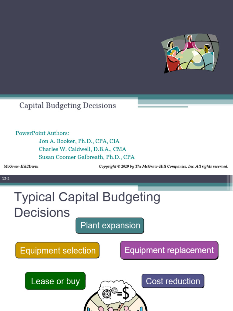 Capital Budgeting | PDF | Net Present Value | Present Value