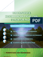 keseimbangan dan struktur pasar