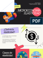 Microeconomía Elasticidad