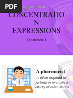 Exercise 1 PPT Guided Problem Solving On Concentration Expressions