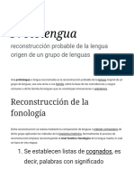 Protolengua - Wikipedia, la enciclopedia libre