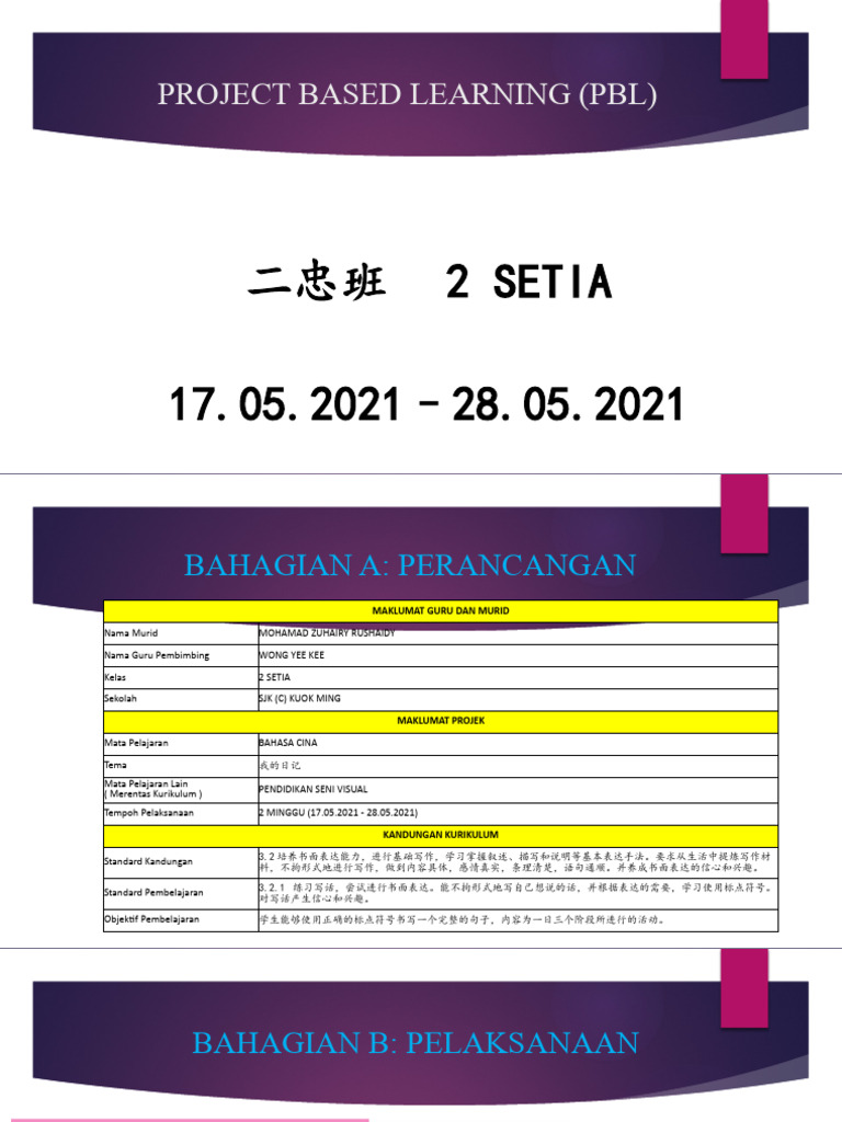 Project Based Learning (PBL) | PDF