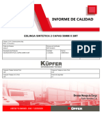 Certificado Eslingas Dos Capas