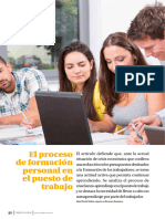 El Proceso de Formación