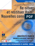 Programme Haiti 1