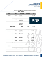 Calendario - 3er Pac 2023