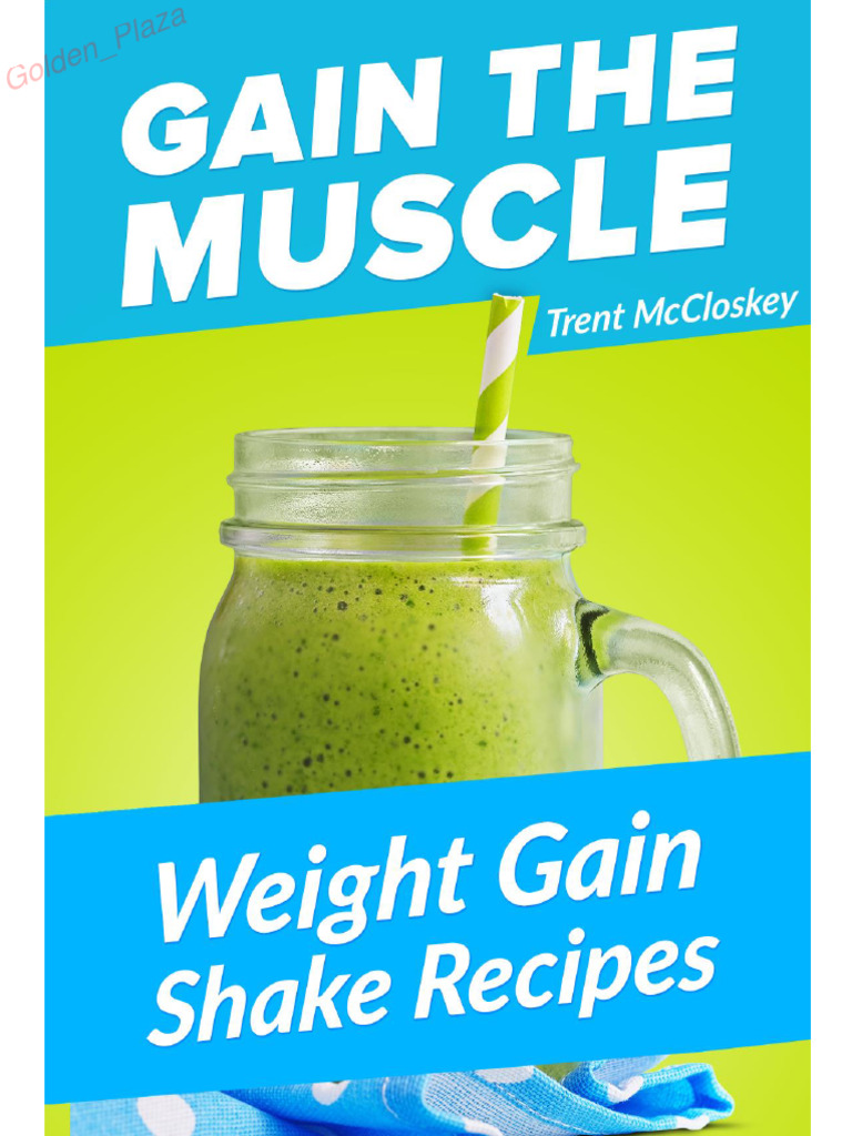 Bonus Weight Gain Shake Recipes PDF