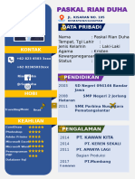 Curriculum Vitae Versi 3