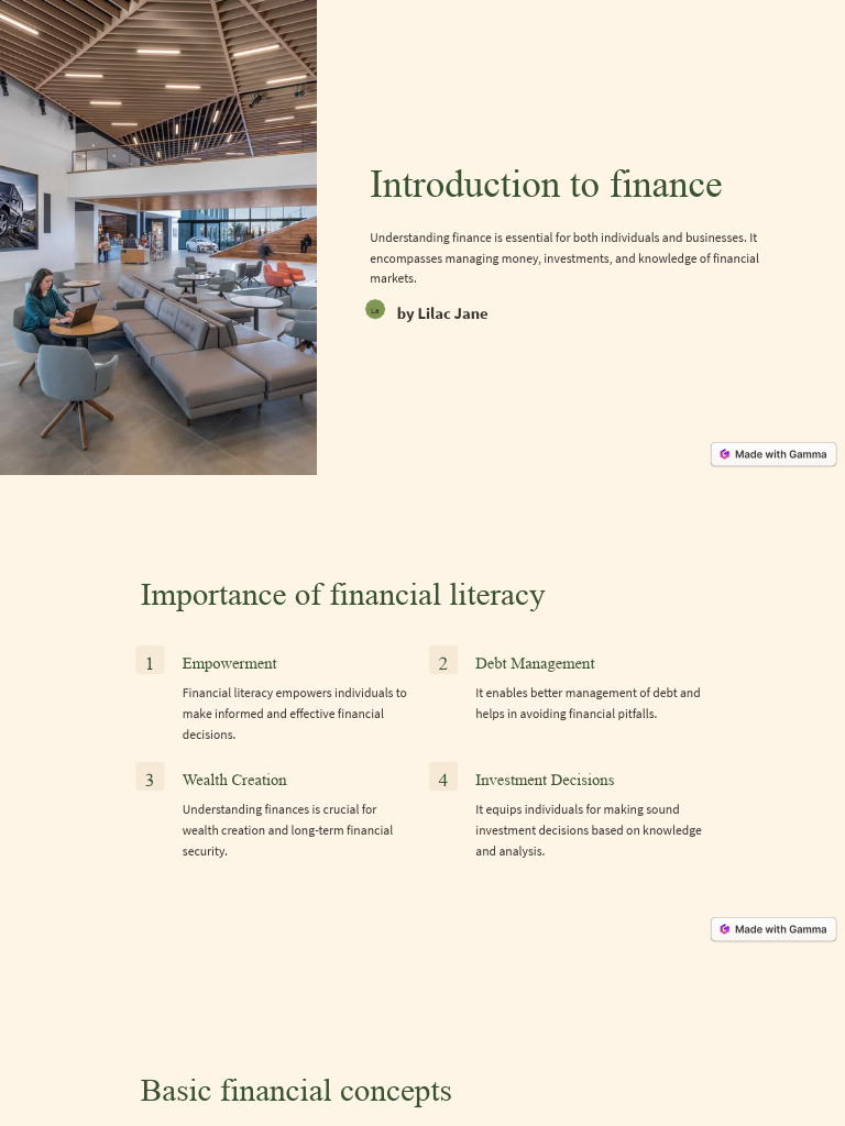 Essential Guide to Financial Literacy | PDF | Investing | Debt