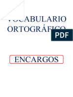 Vocabulario Ortográfico