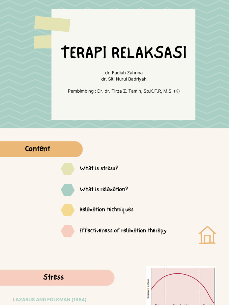 Relaxation Therapy Techniques Explained | PDF | Relaxation (Psychology ...