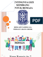 Materi Gizi Seimbang Remaja Umg Agustus 2023