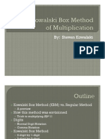 Kowalski Box Method(3)