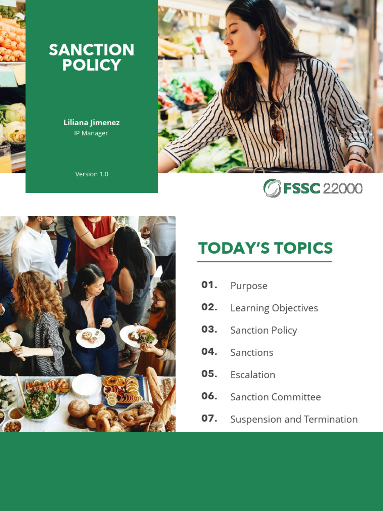 Sanction Policy Overview for Certification Bodies | PDF | Business ...