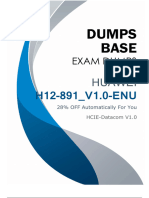Real Huawei H12 891 V1.0 ENU Dumps Questions V8.02 2022 To Pass H12 891 V1.0 ENU Exam Smoothly PDF